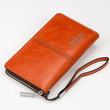 Leather Men's Clutch Bag Multifunctional Wallet Men - Dazpy