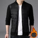 Men's Stand Collar Cardigan Jacket Knitwear Sweater Jacket