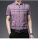 Young And Middle-aged Lapel Short-sleeved Business Non-iron Shirt