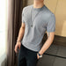 Lightly Cooked Style Slim Solid Color Trendy T-shirt