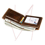 Men's Business Multi-card Wallet With Anti-magnetic Leather Wallet - Dazpy