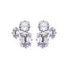 Women's Fashion Asymmetric 925 Sterling Silver Earrings - Dazpy