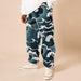 Trousers Loose Mid-waist Printed Fall   For Men