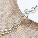 Women's Graceful And Fashionable Oval Chain Retaining Ring Bracelet - Dazpy