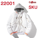 American Street Fashion Kapuzenjacke Volltonfarbe Druck Bestickte Baseballuniform