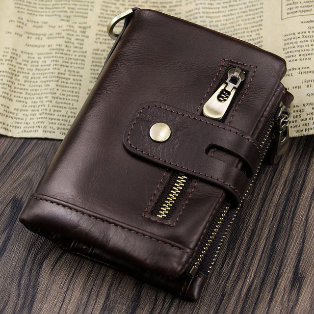 Men's leather wallet - Dazpy