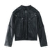 Men's High-grade Short Motorcycle Leather Coat