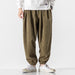 Men's Loose Plus Size Corduroy Harem Casual Pants