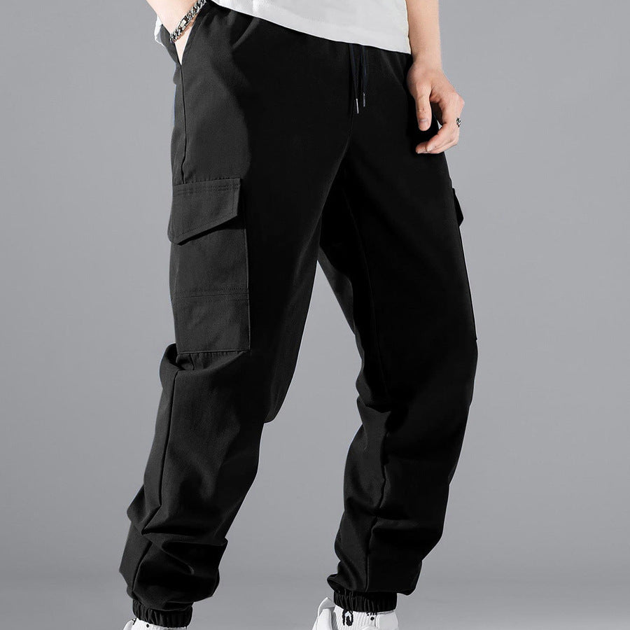 Men's Multi-pocket Workwear Pants High Street