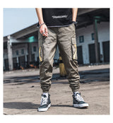 Weite Overalls in Camouflage-Optik 