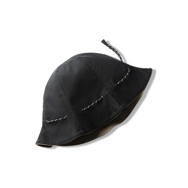 Sombrero de pescador unisex ajustable de doble cara