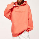 Sudadera unisex minimalista de hip hop de gran tamaño