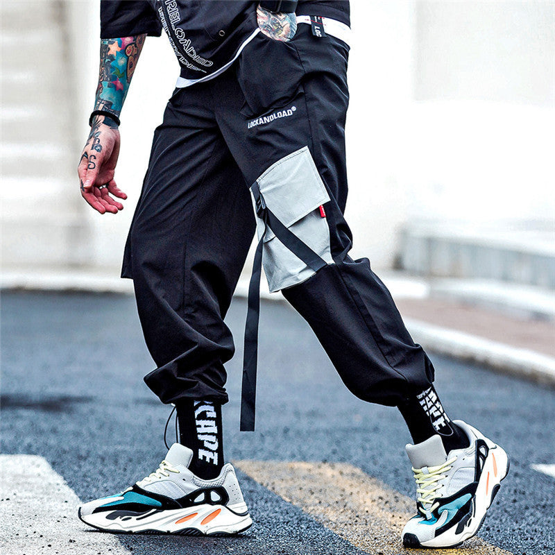 Men's hip-hop hip-hop beam pants