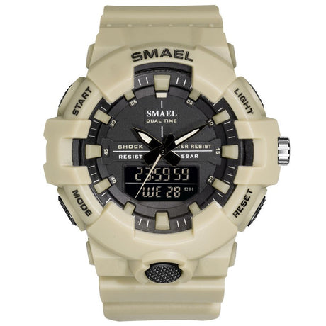 Sports Dual Display Men's Calendar Watch - Dazpy