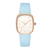 Elegant Small Square Plate Women's New Quartz Belt Watch - Dazpy