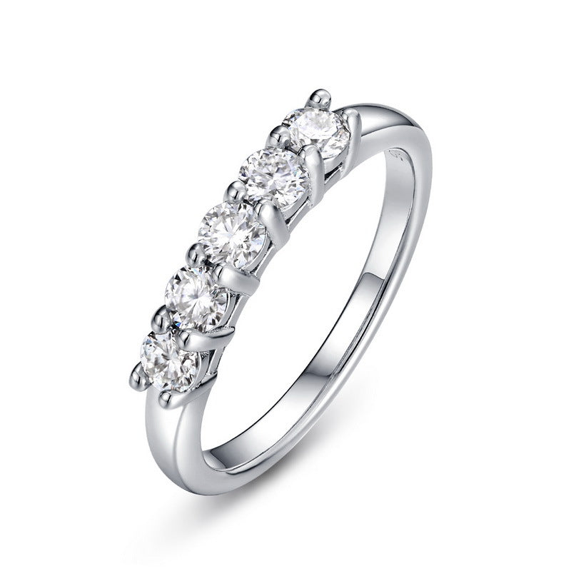 Moissanite Tanabata Valentine's Day Ring - Dazpy