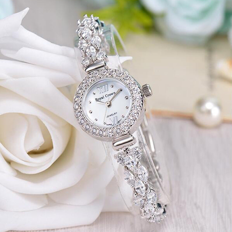 Watch Bracelet Quartz Full Star Diamond Women's Watch - Dazpy