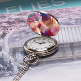 DIY Custom Photo Retro Flip Quartz Pocket Watch - Dazpy