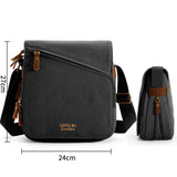 Diagonal Shoulder Bag Men's Canvas Bag - Dazpy