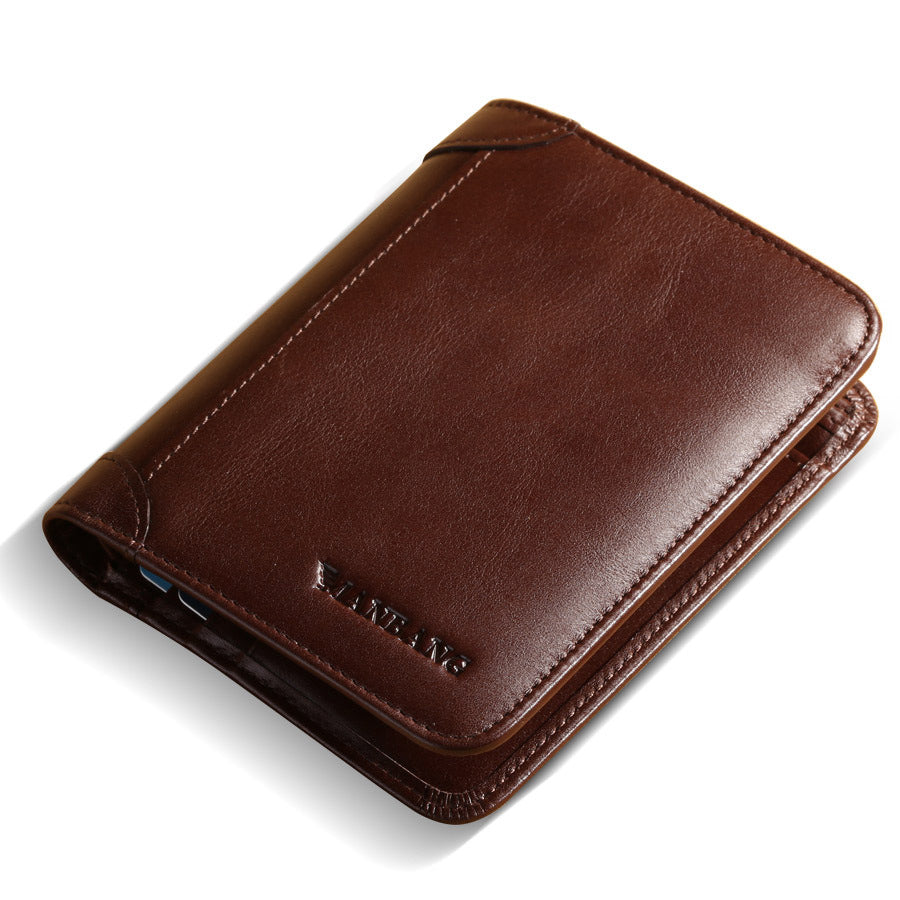 First layer leather wallet - Dazpy