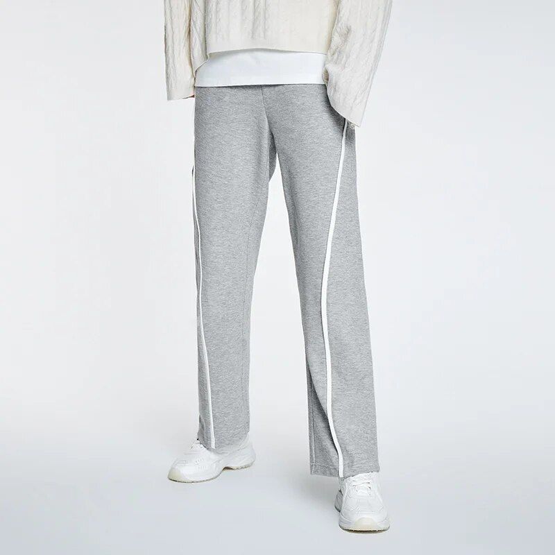 Women Casual Contrast Color Sweatpants