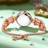 New Women's Premium Luxury Waterproof Bracelet Watch - Dazpy