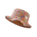 Rainbow Potted Hat Casual Knitted Wool Beanie