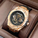 Men's Automatic Personality Skeleton Mechanical Watch - Dazpy