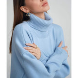 Casual Oversized Knitted Pullover for Women