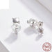 Sterling Silver Pearl Earrings Anti Allergy Temperament Silver Studs - Dazpy