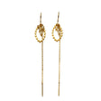 Women's All Match Gold Plated Sterling Silver Earrings - Dazpy