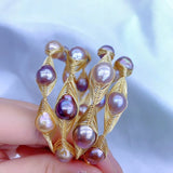 New Zhuji Pearl Colorful Baroque Bracelet - Dazpy