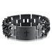 Cross Double Row Cuban Bracelet For Men - Dazpy