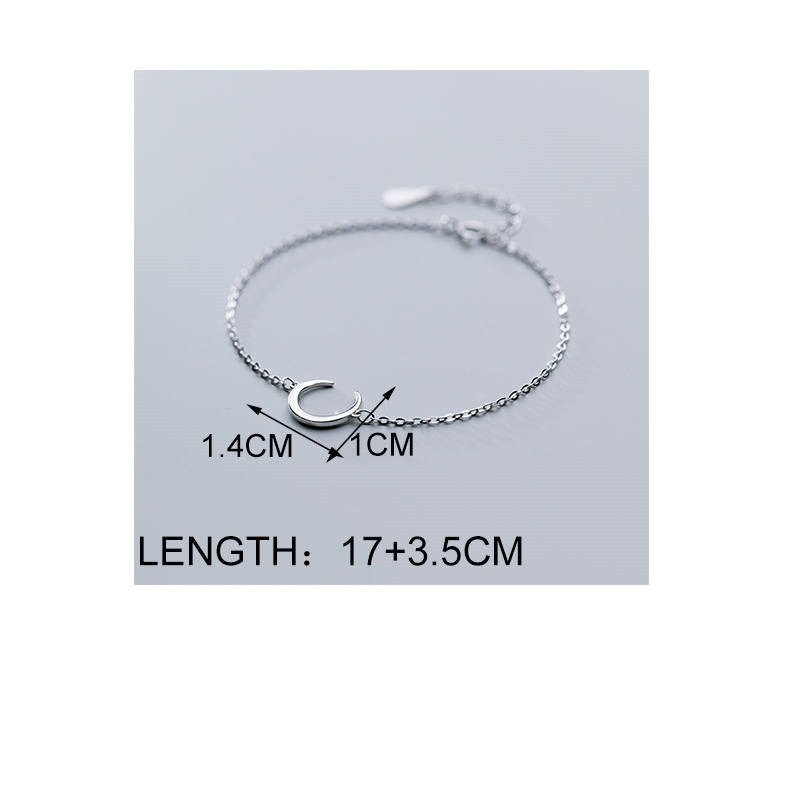 S925 Sterling Silver Niche Design Bracelet - Dazpy