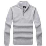 Herren Pullover Koreanischen Stil Schlank Langarm Casual Strickpullover Gestreiften Wolle Männer