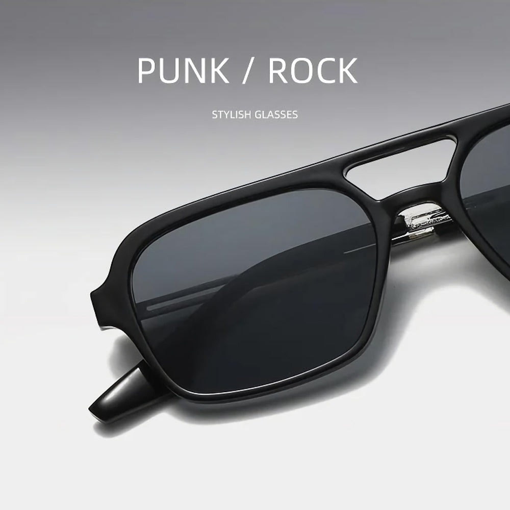 Trending Retro Double Bridge Sunglasses