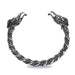 Men's Titanium Steel Retro Solid Bracelet - Dazpy