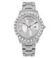 Diamond Inlaid Waterproof Calendar Full Bore Luminous Women's Quartz Watch - Dazpy