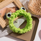 Funny Frog Elastic Headband | Cute Wide-brimmed Hairband for Women and Girls