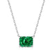 Women's Sterling Silver Zircon Necklace Versatile - Dazpy