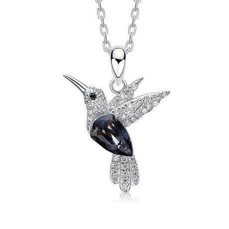 Silver Bird Necklace For Women's Fashion And Simplicity - Dazpy