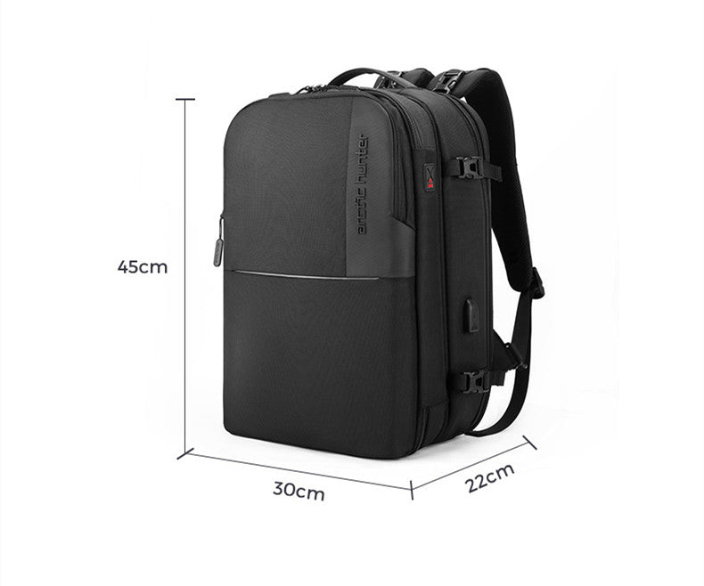 Detachable, Multi-functional Large-capacity Backpack WaterproofBusiness And Leisure Dual-use - Dazpy