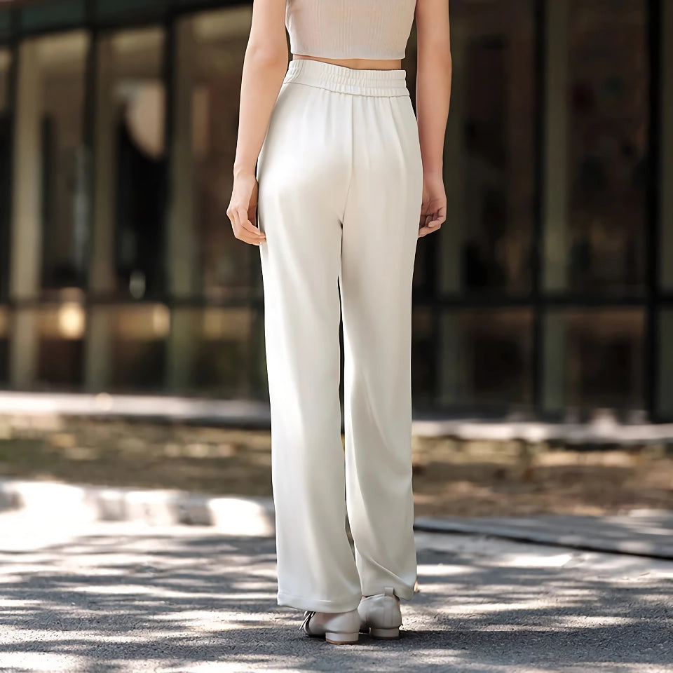 Effortless Summer Wide-Legged Trousers for Women