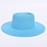 Sombrero de playa de verano para mujer con ala ancha