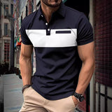 Camisa polo de manga corta para hombre Camisa polo informal Camisa polo para hombre