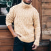 Turtleneck knitted sweater