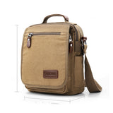 Diagonal Shoulder Bag Men's Canvas Bag - Dazpy