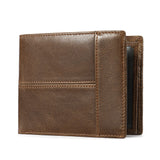 Anti-theft leather men's wallet - Dazpy