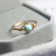 Fashion Natural Turquoise Handmade Ring - Dazpy