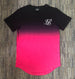 Gradient cotton short sleeve